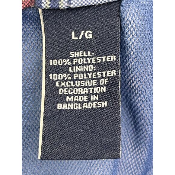 Ralph‎ Lauren Chaps Swim Shorts Trunks Mens Large Blue Plaid Lined Board Prep - Picture 5 of 9